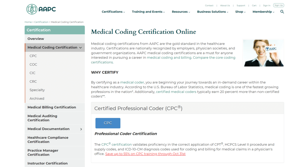 medical coding certification online